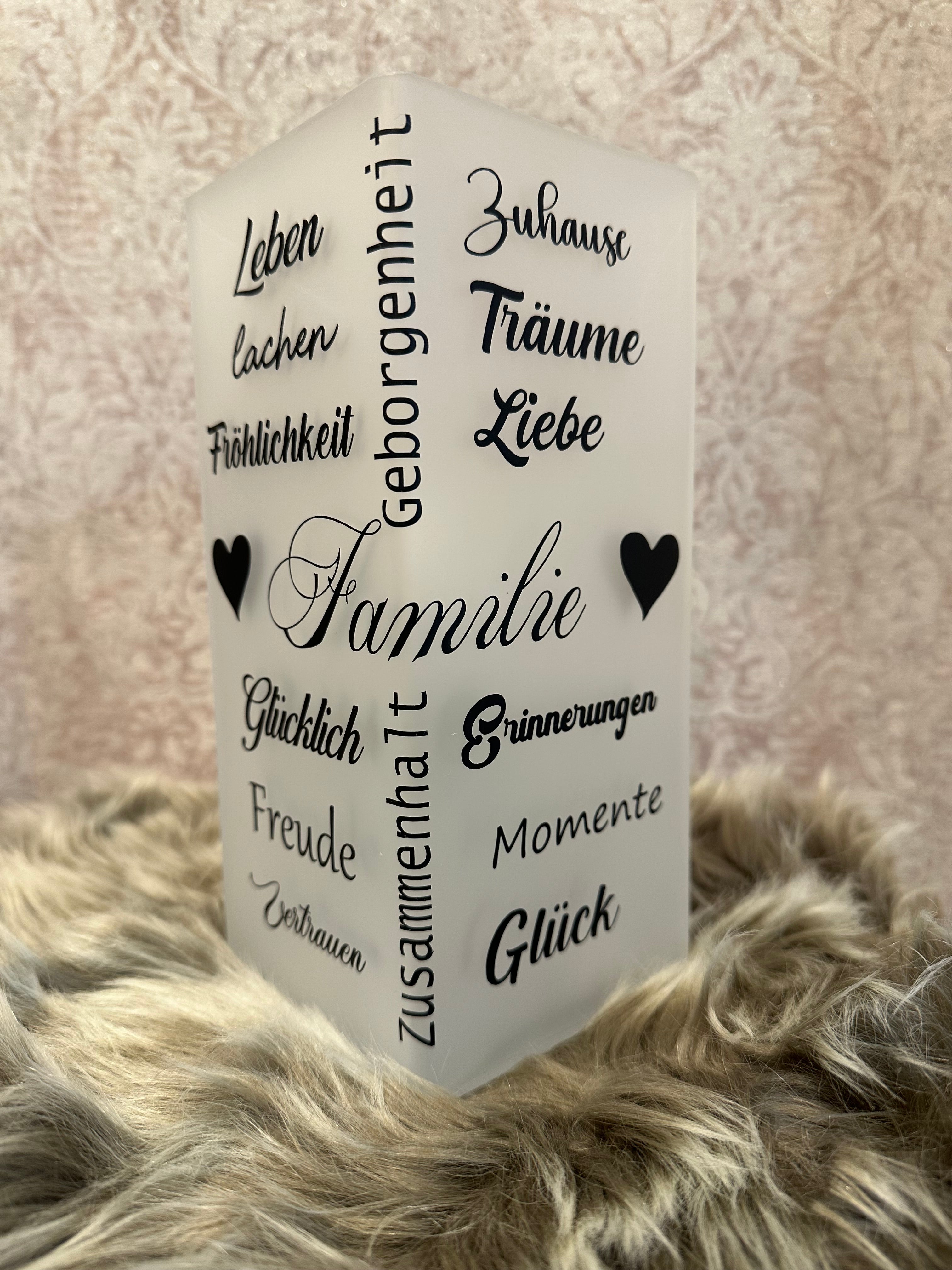 Tischlampe "Familie"